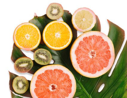 Vitamin C - beauty collagen drink ingredients graphic image