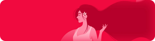 Healthy hair, skin, and nails graphic background image