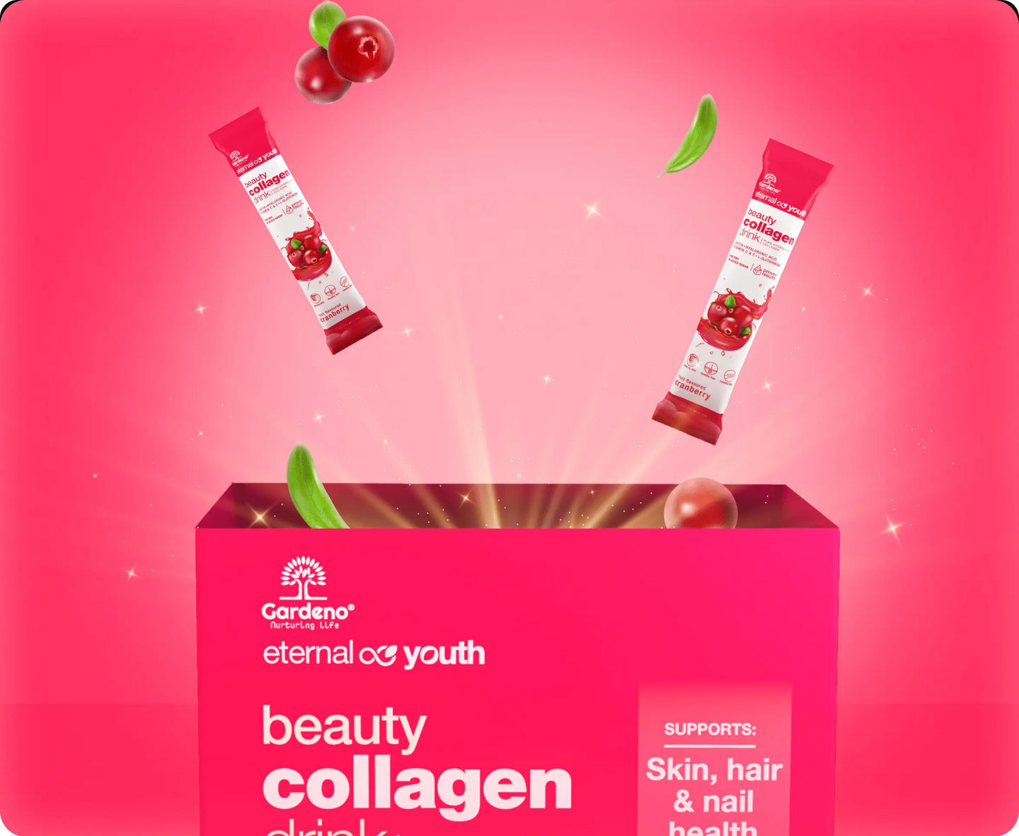 Beauty collagen drink Nutrition Facts image