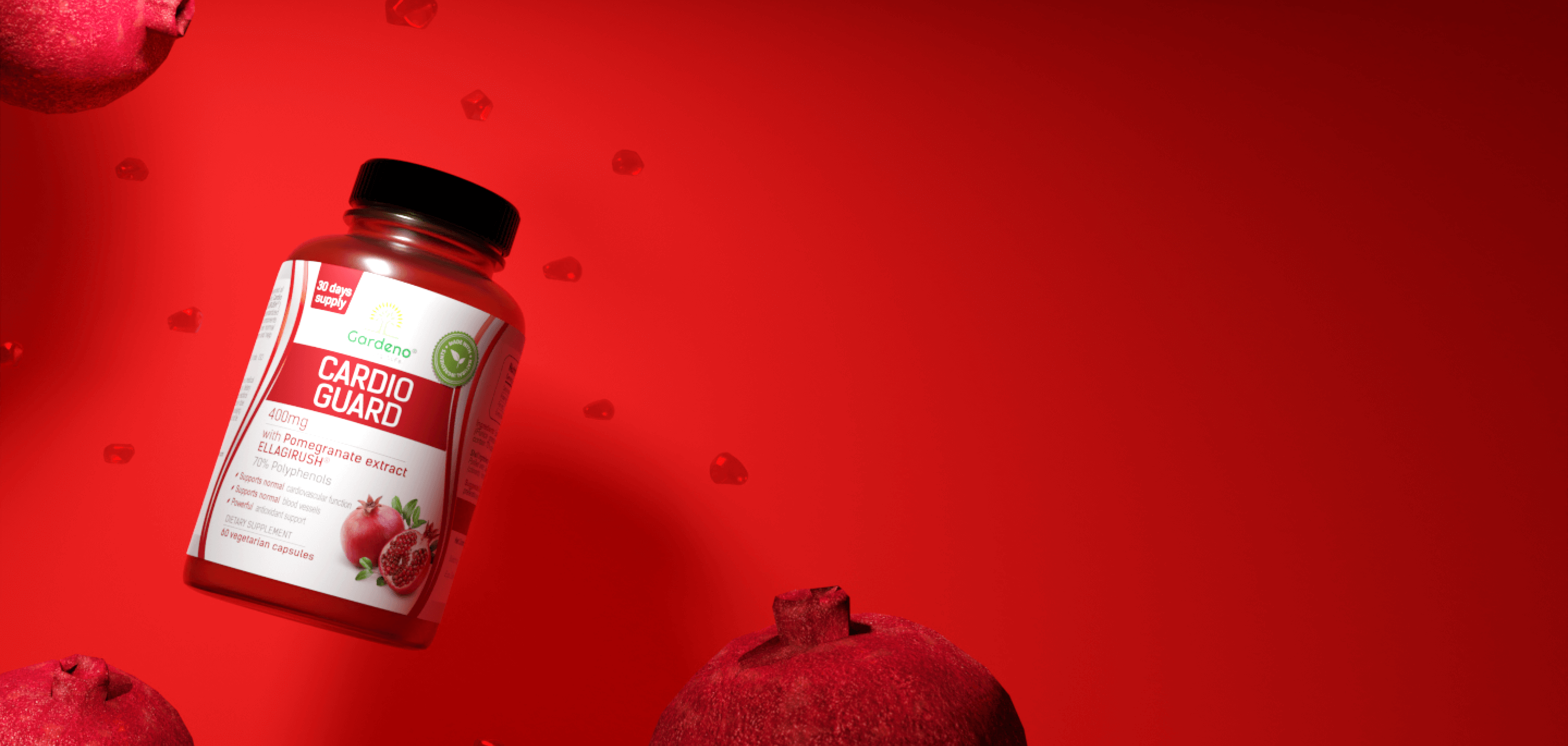 Cardio Guard nutrition facts background image
