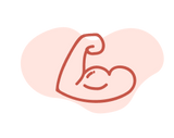 Muscle strength icon