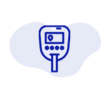 Blood sugar level regulates icon