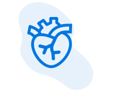Heart health icon