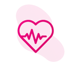 Cardiovascular health icon
