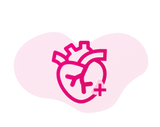 Heart health icon