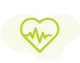 Healthy heart icon