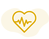 Heart health icon